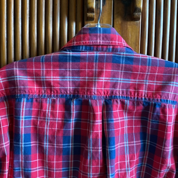 Gap Men’s Long Sleeved Plaid Shirt - Picture 9 of 13